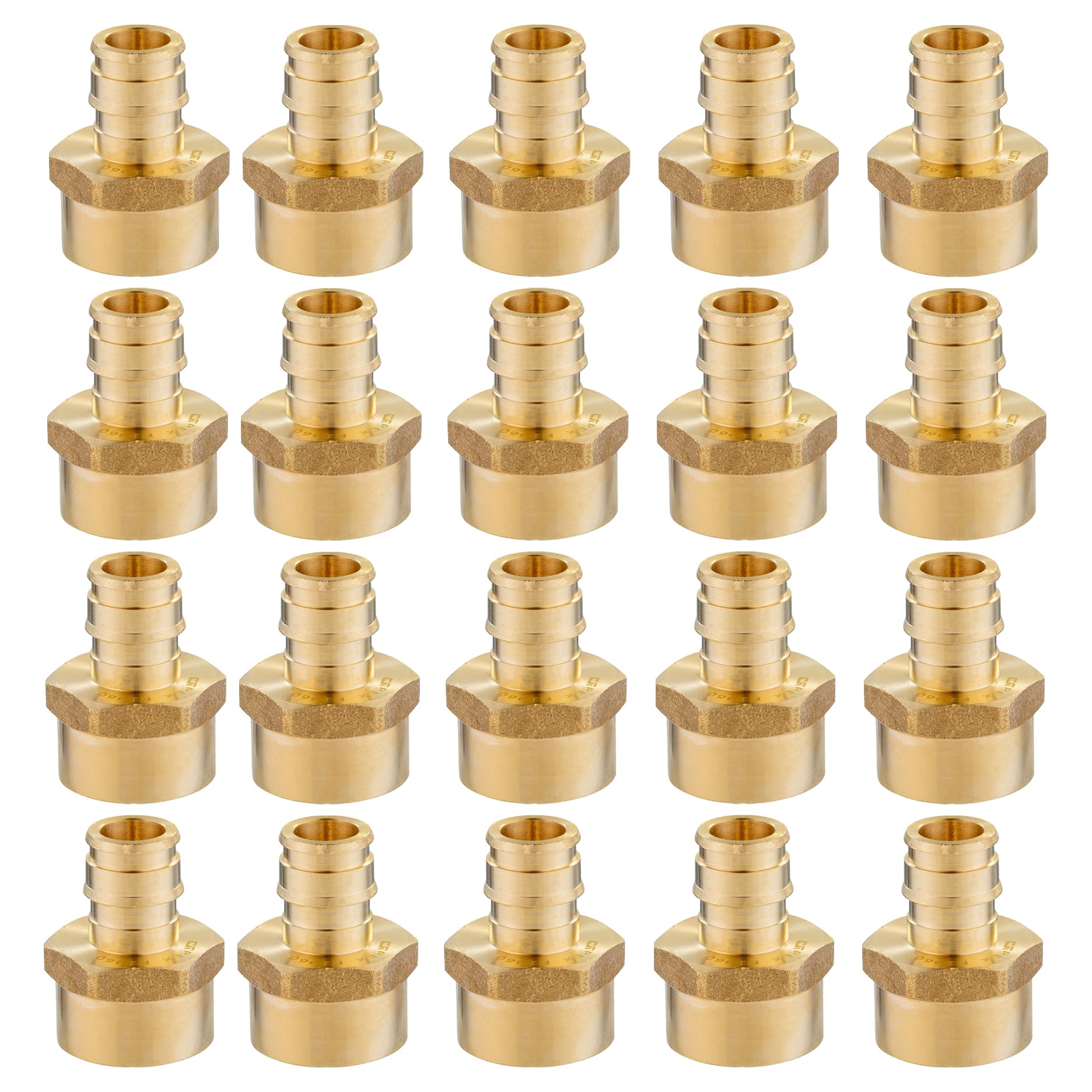 Amazon.com: GUOFIS 20 Pack PEX-A Fittings,3/4